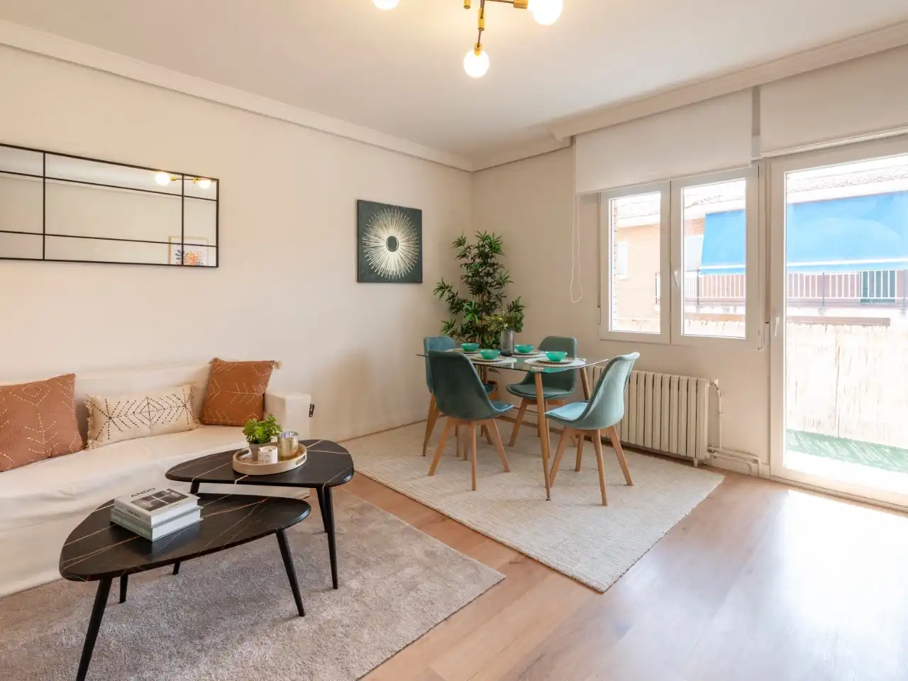 Wohnung zum Verkauf in Calle Quevedo, 3, Yunquera de Henares Wohnzimmer von Wohnung zum Verkauf in Yunquera de Henares mit Heizung und Terrasse