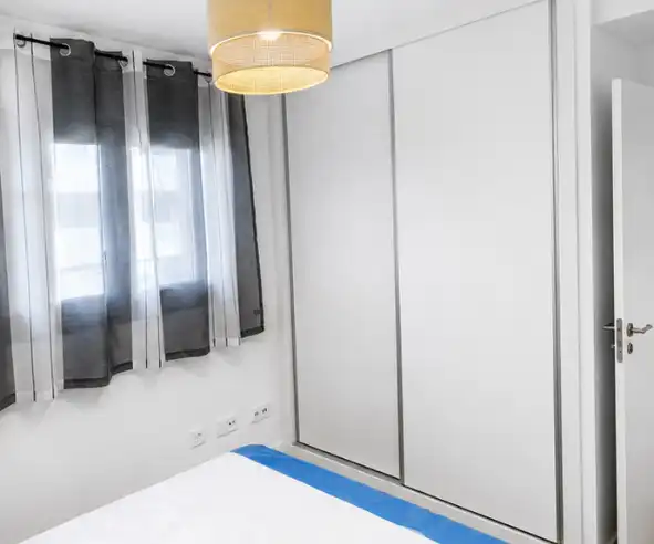 Flat for rent in Avenida de la Marina Española, 26, La Flota Bedroom of Flat for rent in Murcia with Air Conditioner, Heating and Private garden