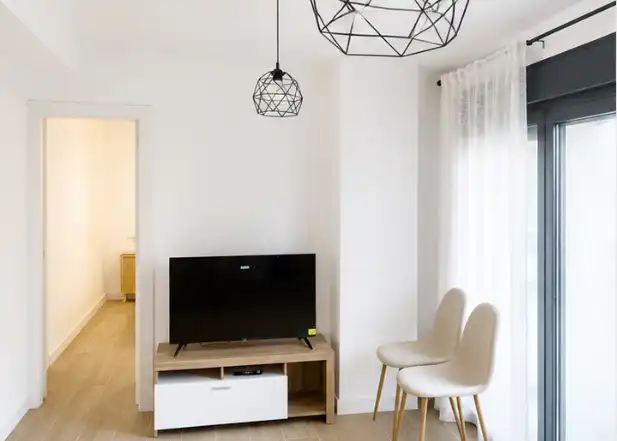 Flat for rent in Avenida de la Marina Española, 26, La Flota Living room of Flat for rent in Murcia with Air Conditioner, Heating and Private garden