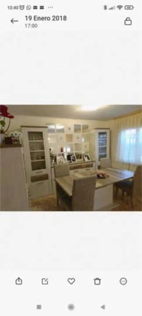 Comedor de Casa adosada de alquiler en Villanueva de la Torre con Calefacción, Jardín privado y Terraza