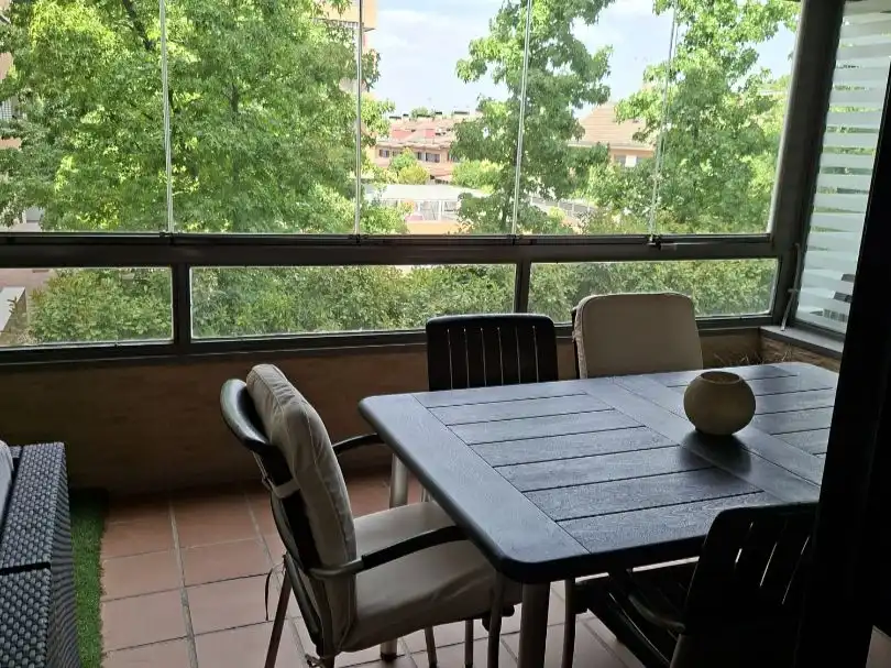 Terraza de Piso de alquiler en Leganés con Aire acondicionado, Terraza y Piscina
