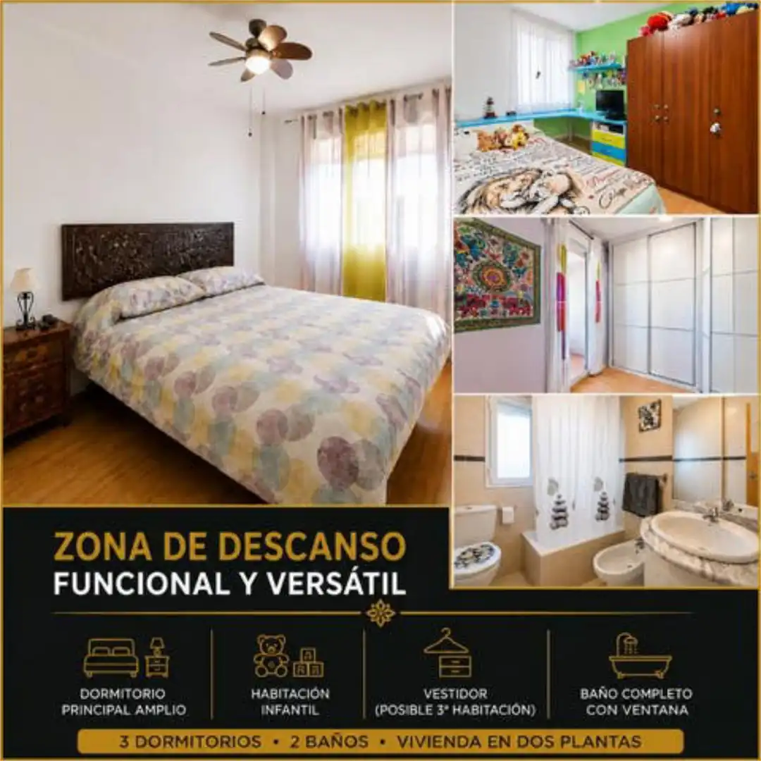 Schlafzimmer von Dachboden zum Verkauf in Churriana de la Vega