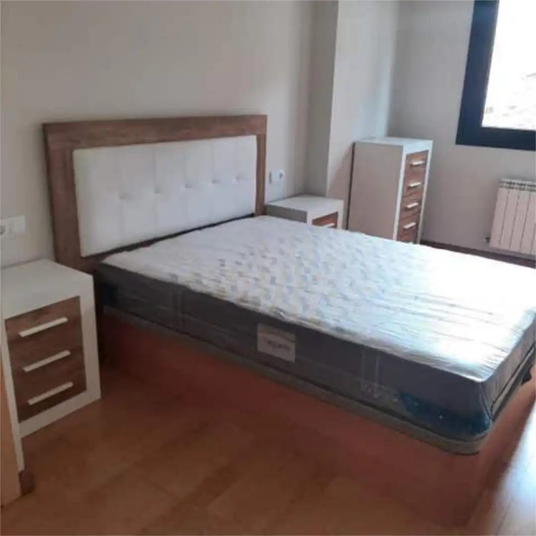 Flat for rent in La Felguera Bedroom of Flat for rent in Langreo with Heating and Furnished