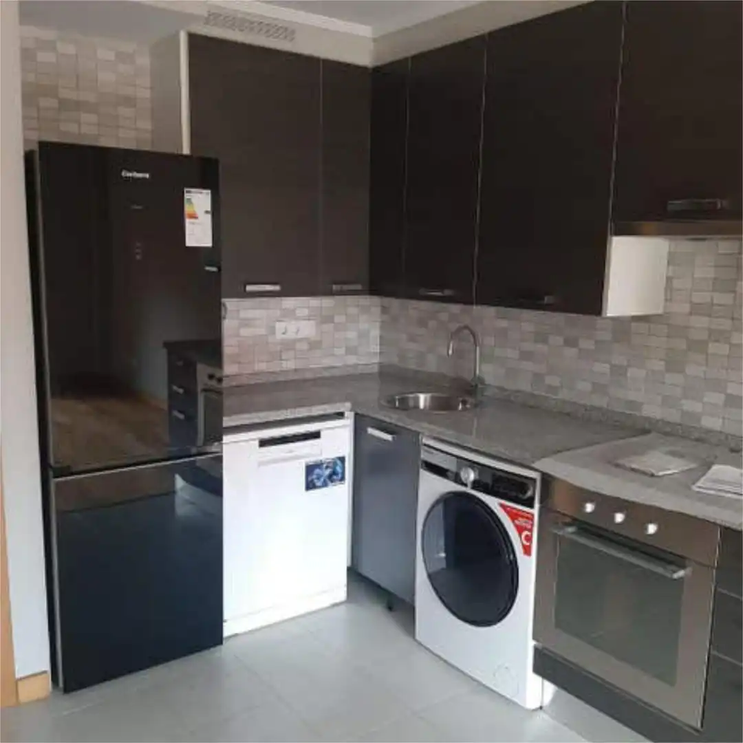 Flat for rent in La Felguera Kitchen of Flat for rent in Langreo with Heating and Furnished