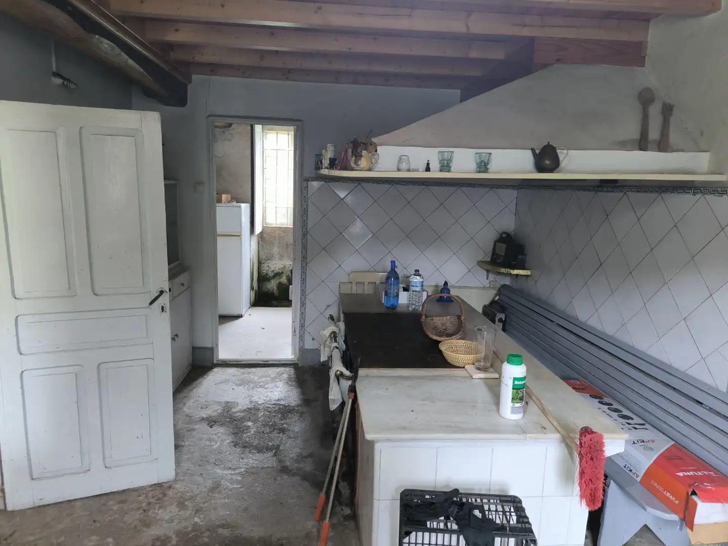 Casa o xalet en venda a Avenida Santiago, 116, A Estrada Cuina de Casa o xalet en venda en A Estrada amb Calefacció, Jardí privat i Parquet