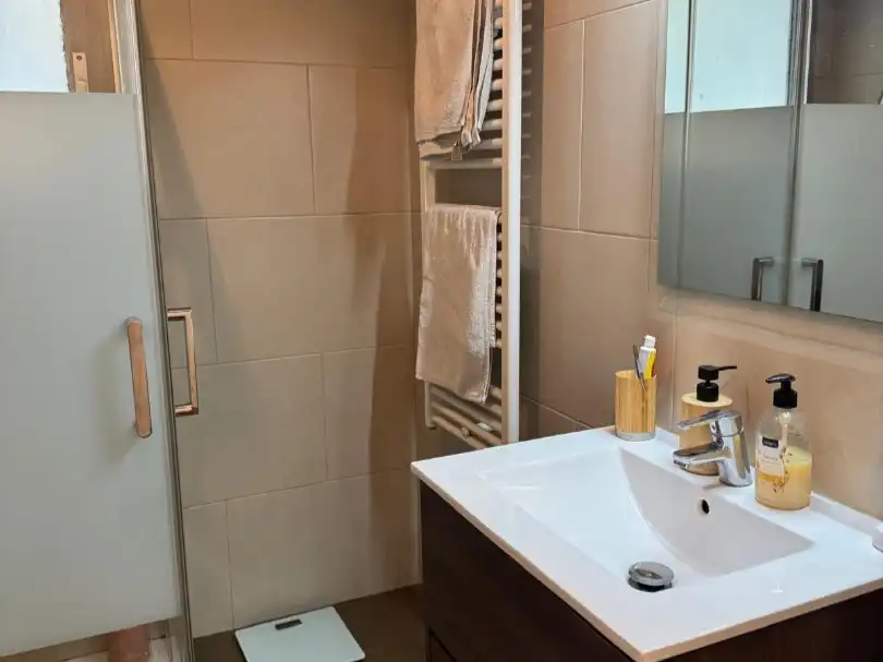 Badezimmer von Wohnung zum Verkauf in Les Franqueses del Vallès mit Klimaanlage