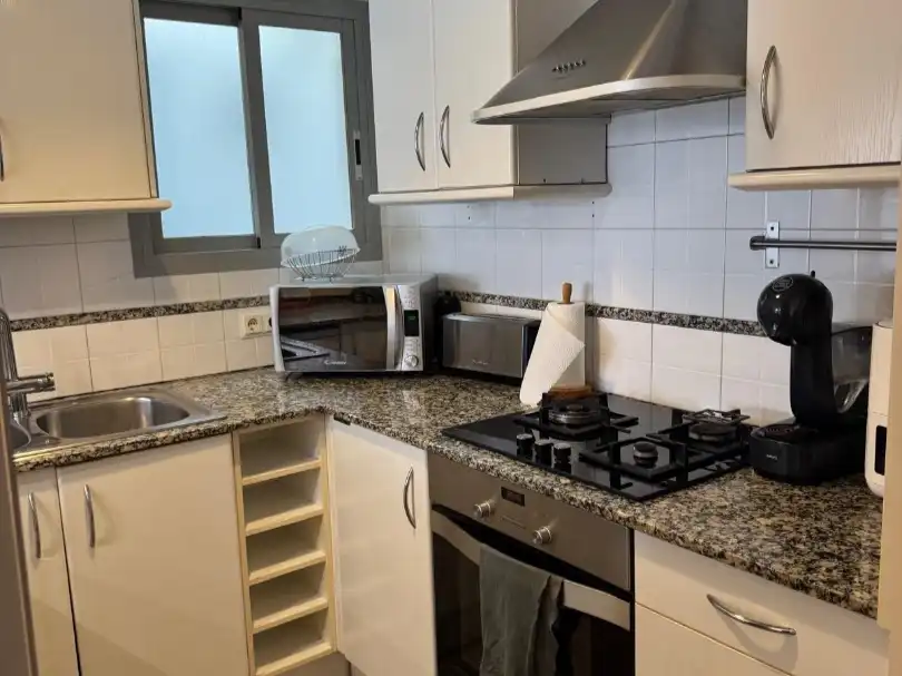 Küche von Wohnung zum Verkauf in Les Franqueses del Vallès mit Klimaanlage