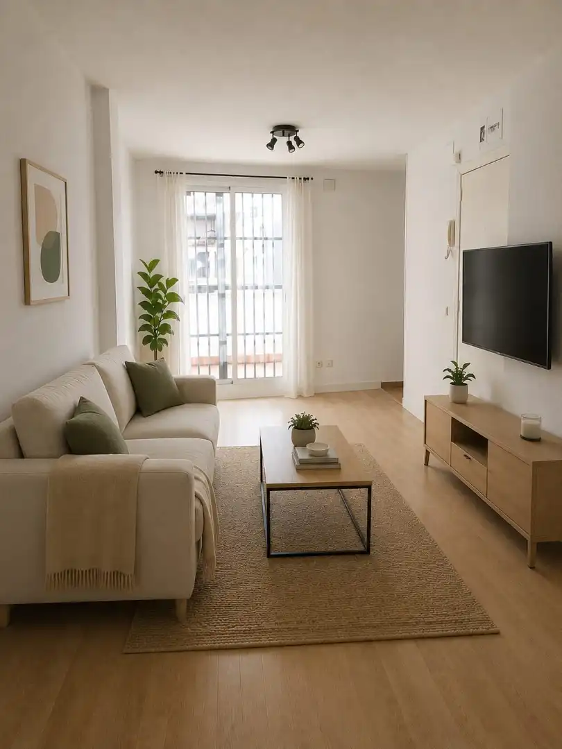 Dachboden zum Verkauf in Calle del Amparo, 41, Embajadores - Lavapiés Wohnzimmer von Dachboden zum Verkauf in Madrid Capital mit Klimaanlage und Terrasse