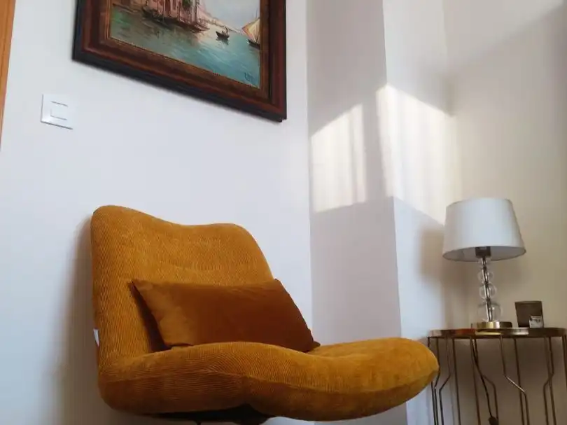 Living room of Flat for rent in Roquetas de Mar  with Air Conditioner, Heating and Terrace