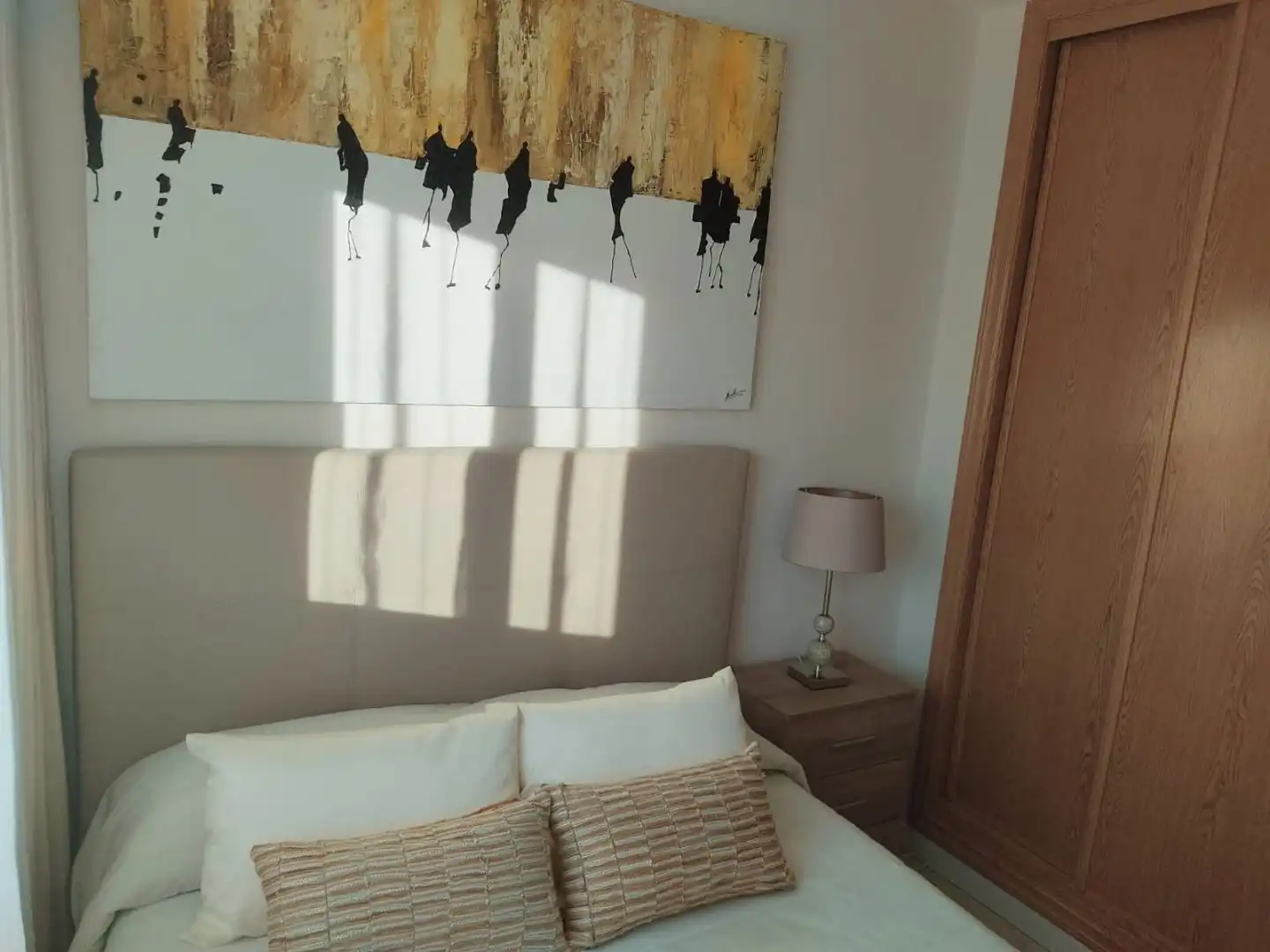 Bedroom of Flat for rent in Roquetas de Mar  with Air Conditioner, Heating and Terrace