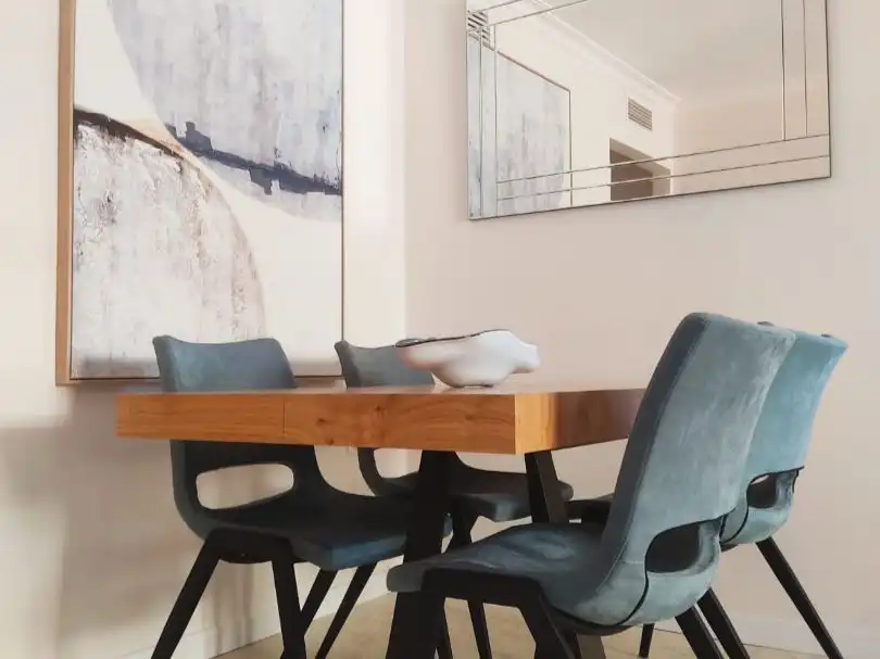 Dining room of Flat for rent in Roquetas de Mar  with Air Conditioner, Heating and Terrace