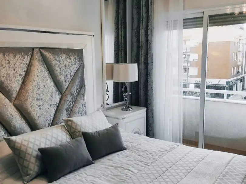 Bedroom of Flat for rent in Roquetas de Mar  with Air Conditioner, Heating and Terrace