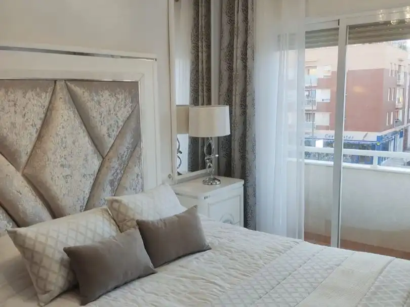 Bedroom of Flat for rent in Roquetas de Mar  with Air Conditioner, Heating and Terrace