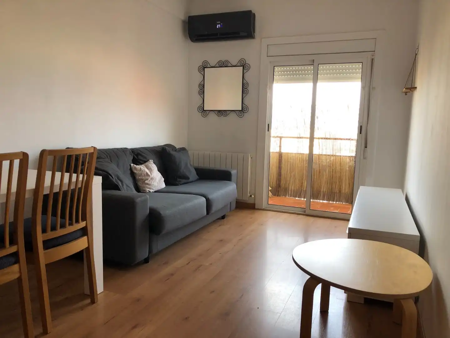 Piso de alquiler en Carrer de Cantàbria, 51, Sant Martí de Provençals Sala de estar de Piso de alquiler en Barcelona con Aire acondicionado, Calefacción y Parquet