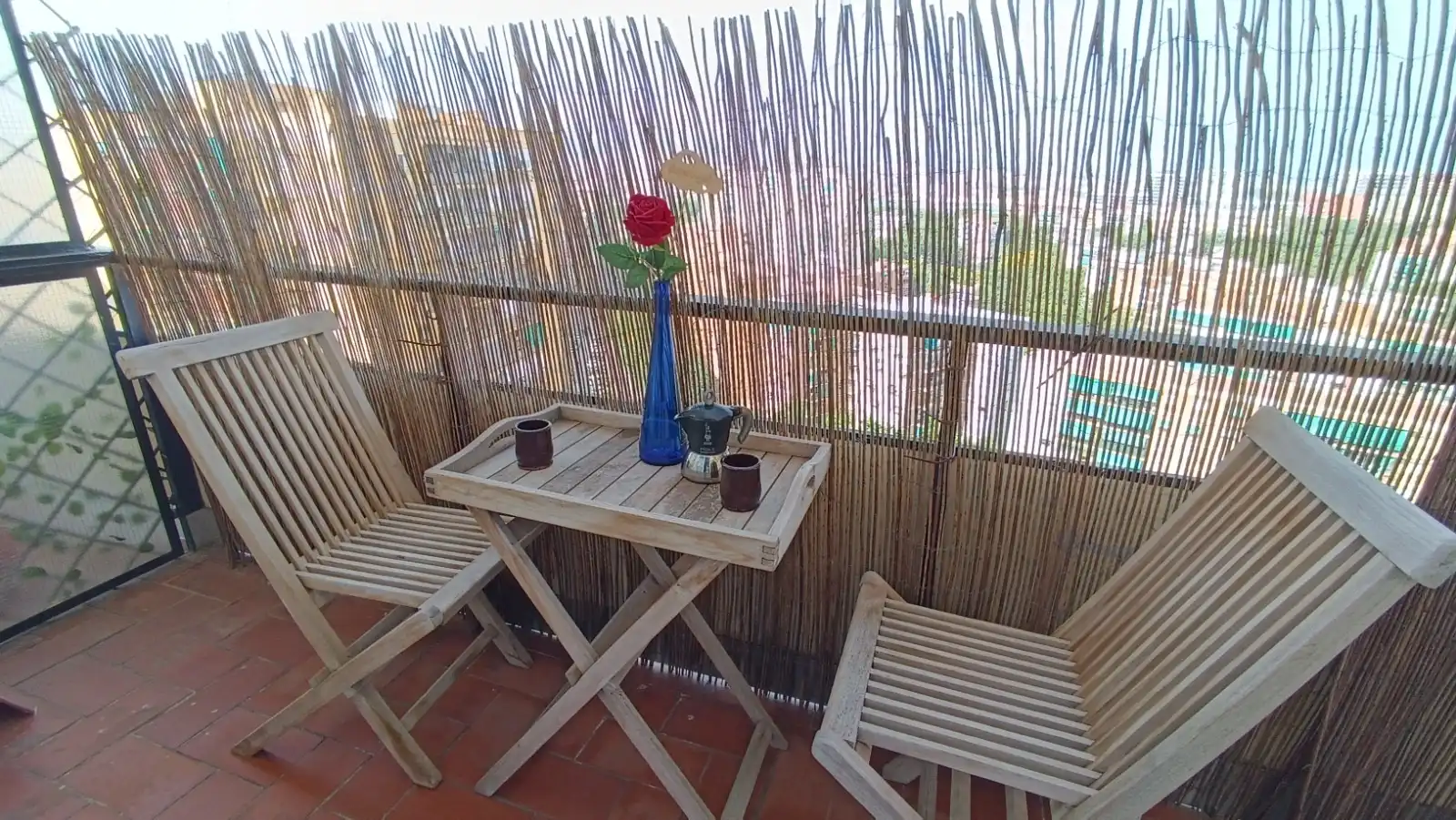 Piso de alquiler en Carrer de Cantàbria, 51, Sant Martí de Provençals Terraza de Piso de alquiler en Barcelona con Aire acondicionado, Calefacción y Parquet