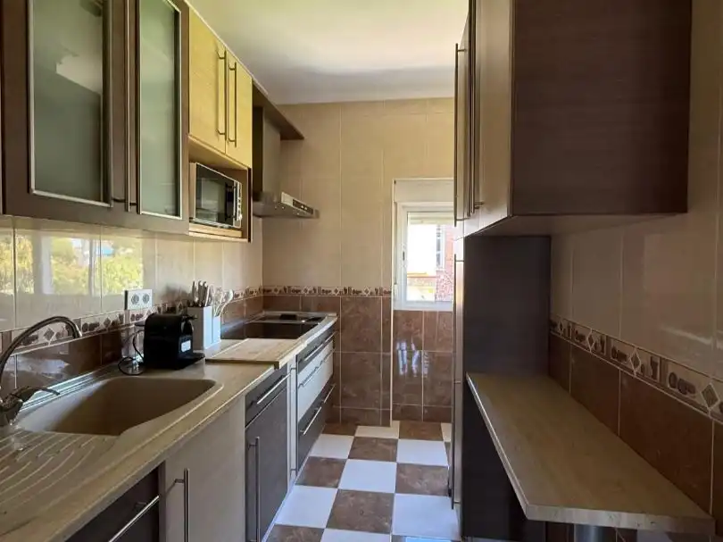 Kitchen of Flat for rent in Jerez de la Frontera  with Air Conditioner, Furnished and Balcony