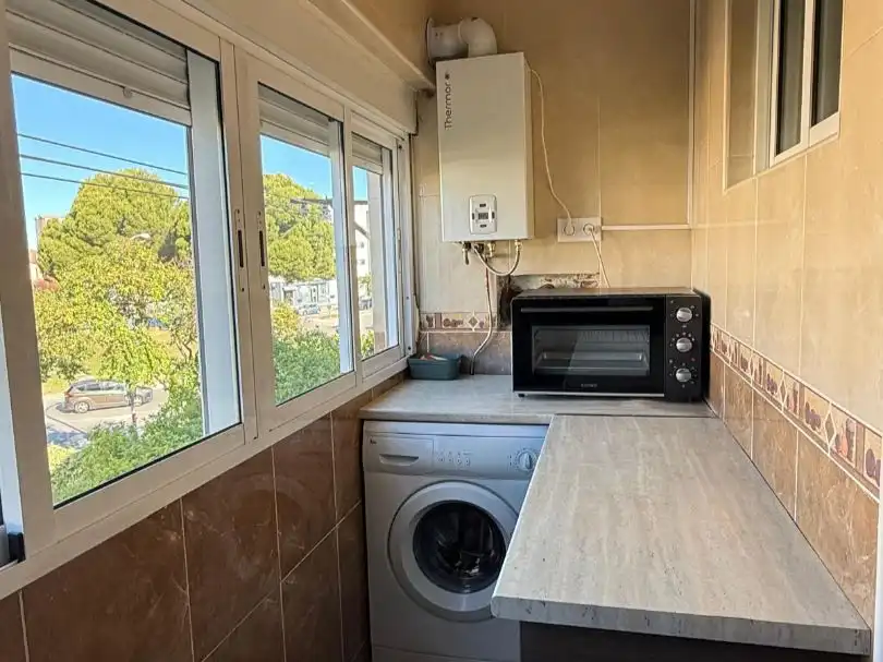 Kitchen of Flat for rent in Jerez de la Frontera  with Air Conditioner, Furnished and Balcony