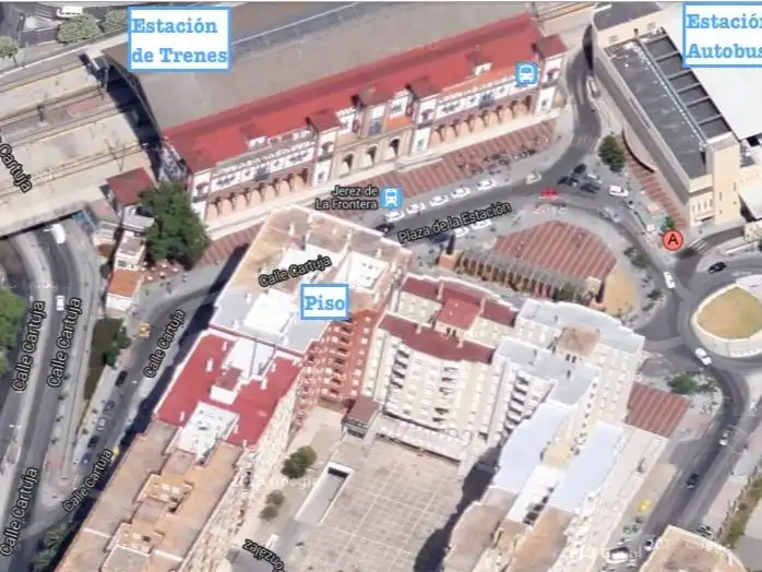 Piso de alquiler en Plaza de la Estación, 3, Vallesequillo Vista exterior de Piso de alquiler en Jerez de la Frontera con Aire acondicionado, Calefacción y Amueblado
