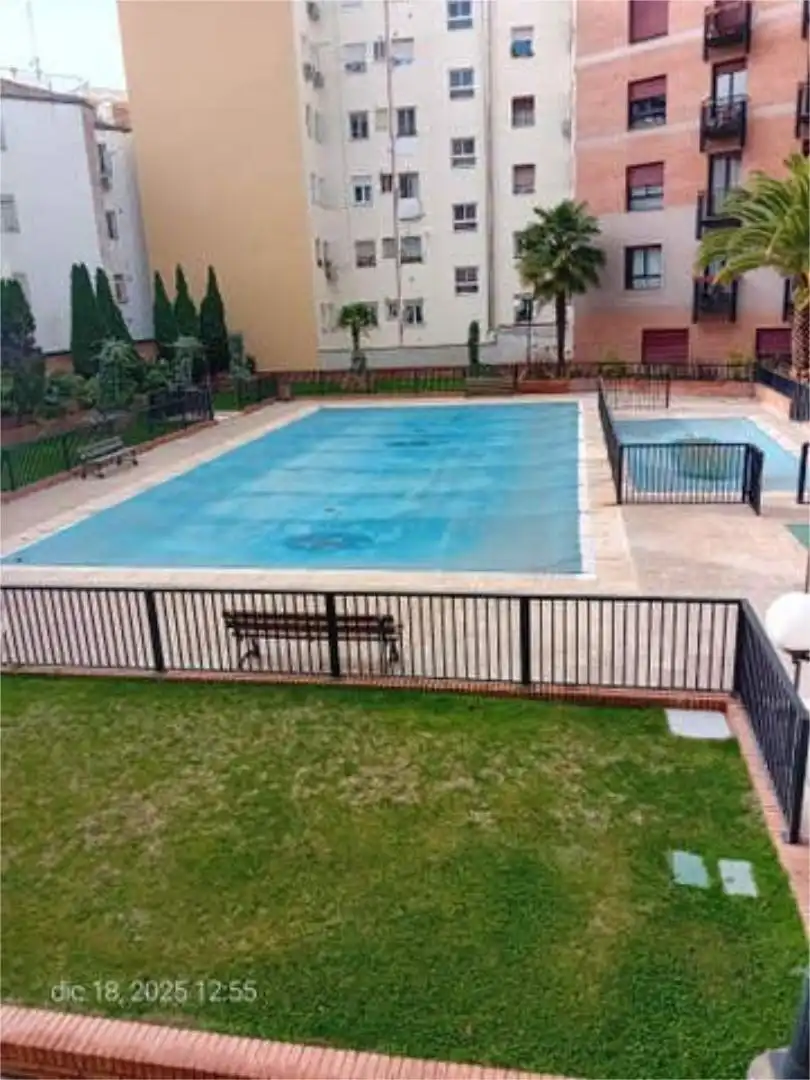 Piscina de Pis de lloguer en Madrid amb Calefacció, Jardí privat i Terrassa