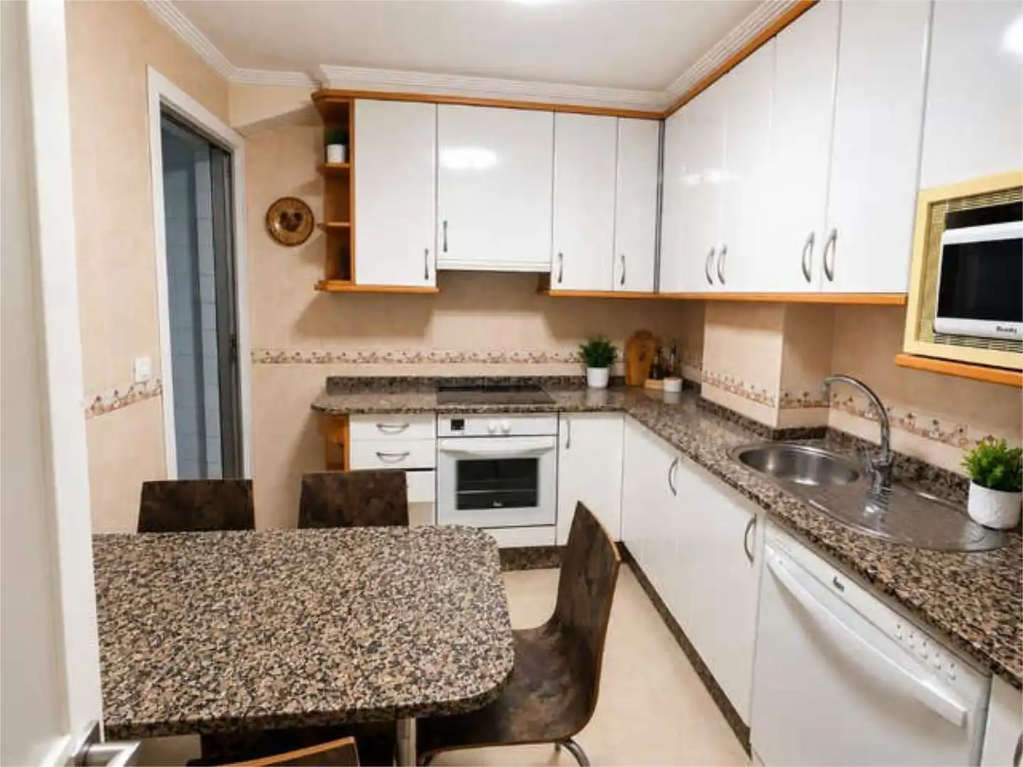 Apartments for rent in Baiona Kitchen of Apartments for rent in Baiona with Heating, Private garden and Terrace