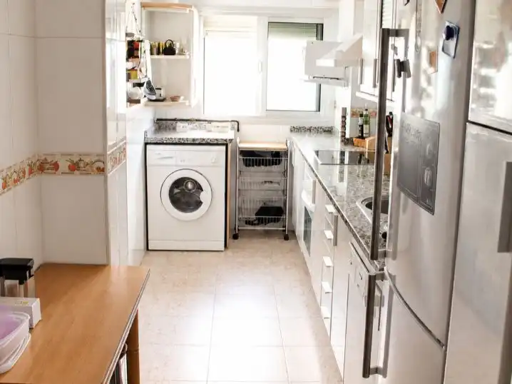 Kitchen of Flat for rent in Sevilla  with Air Conditioner, Heating and Terrace