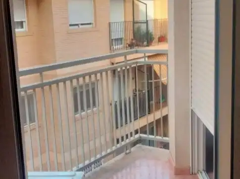 Terraza de Piso de alquiler en Murcia con Aire acondicionado, Calefacción y Trastero