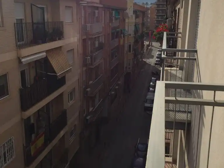 Vista exterior de Piso de alquiler en Murcia con Aire acondicionado, Calefacción y Trastero
