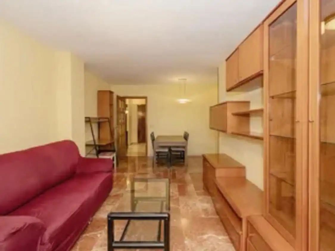 Living room of Flat for sale in Málaga Capital  with Terrace and Swimming Pool