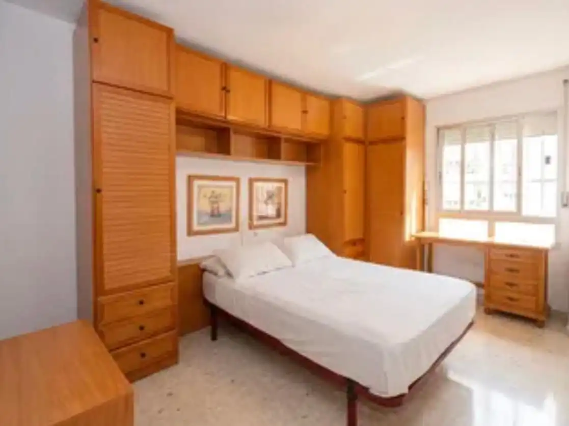 Bedroom of Flat for sale in Málaga Capital  with Terrace and Swimming Pool