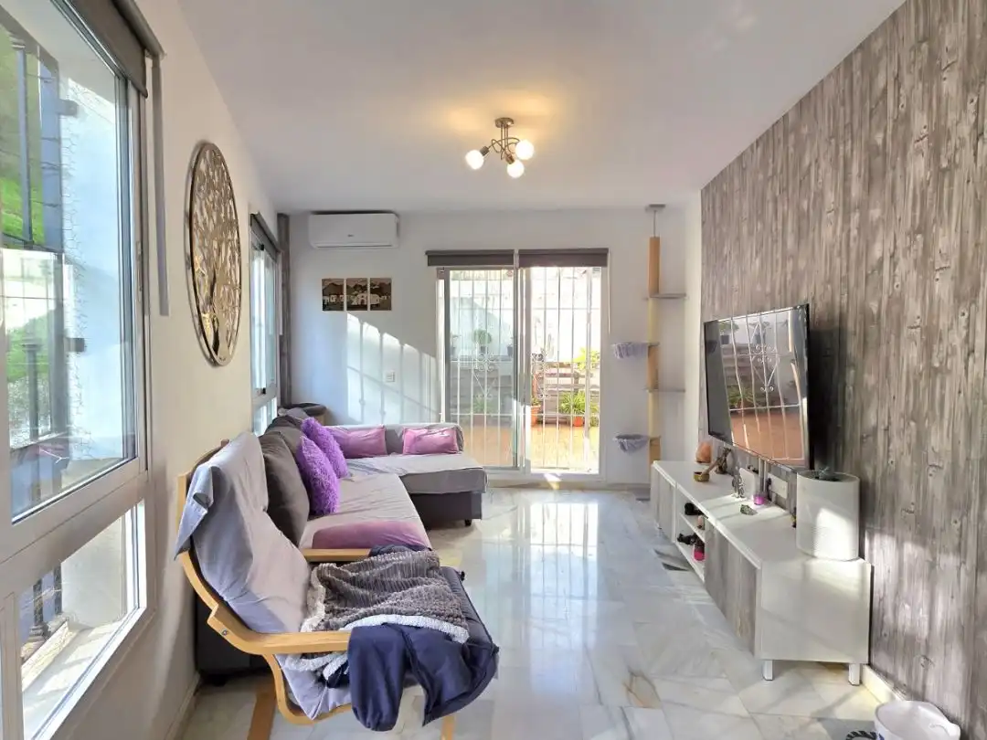 Flat for sale in Calle Toro, 1, Álora Living room of Flat for sale in Álora with Air Conditioner and Terrace