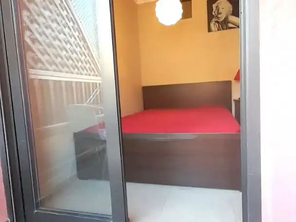 Schlafzimmer von Dachboden zur Miete in Arona mit Privatgarten, Terrasse und Abstellraum