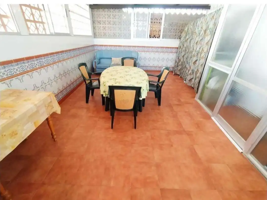 Flat for rent in Calle Víctor Pradera, 35, Playa Cruz del Mar Dining room of Flat for rent in Chipiona with Terrace, Storage room and Furnished