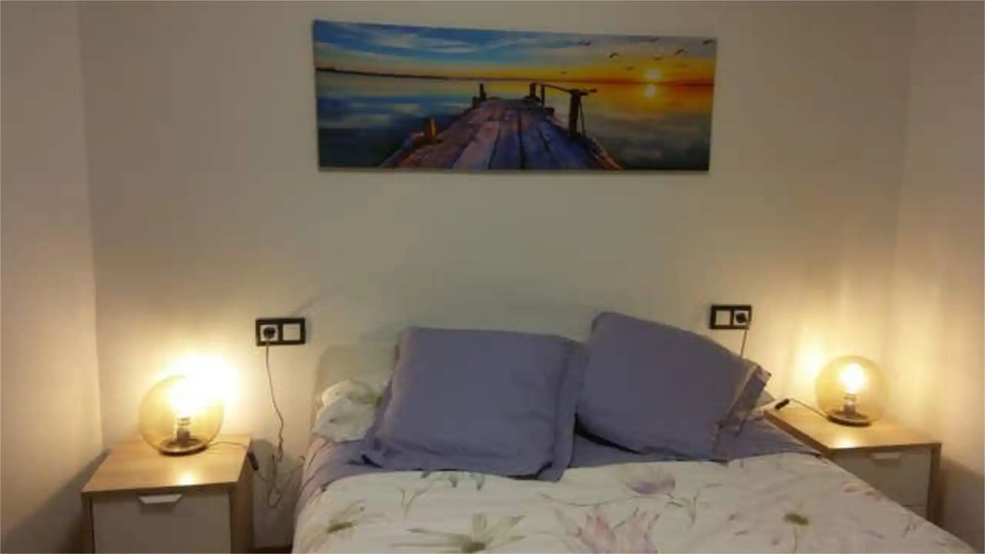 Bedroom of Flat for rent in Tudela  with Terrace and Furnished