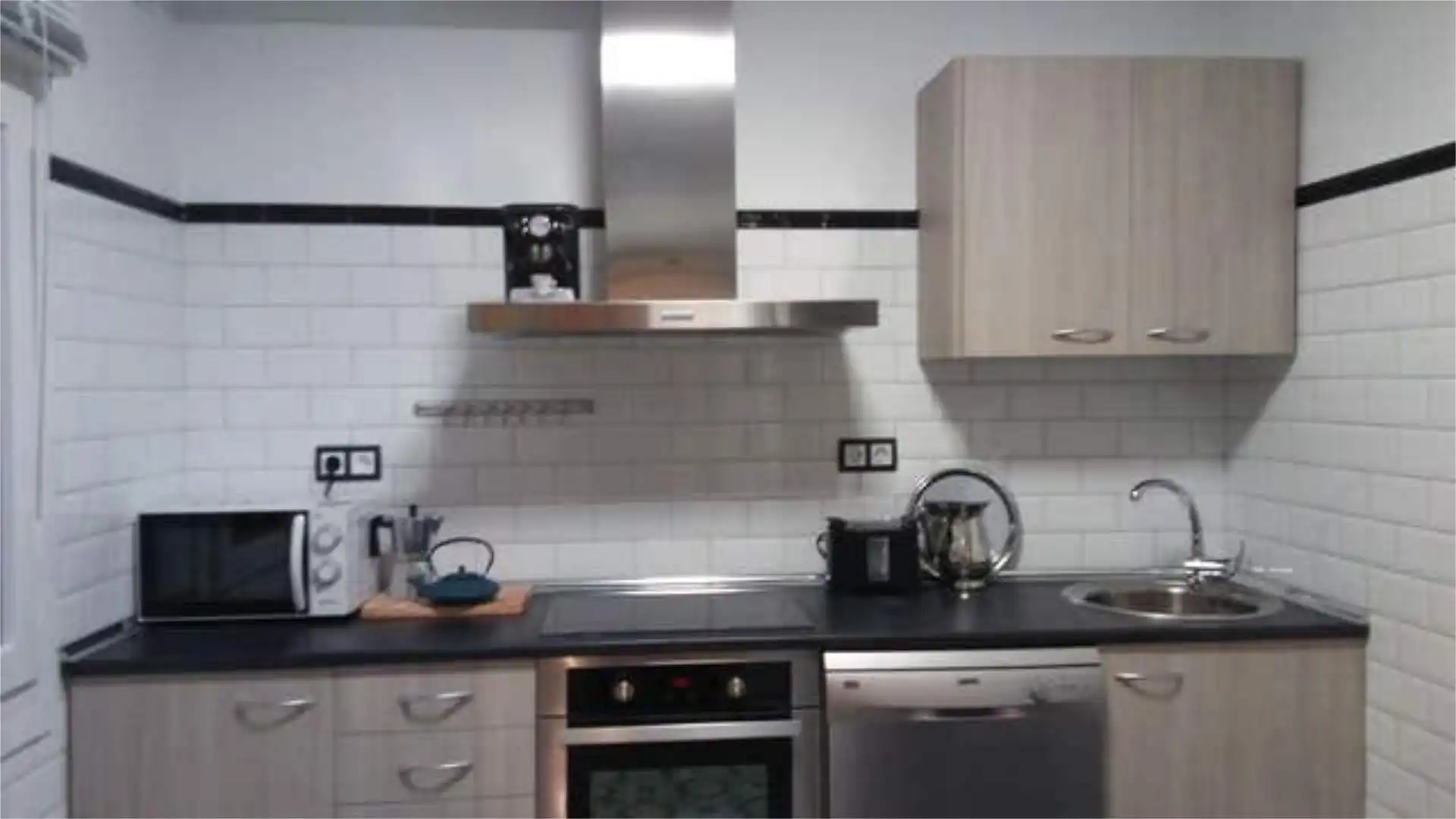 Kitchen of Flat for rent in Tudela  with Terrace and Furnished