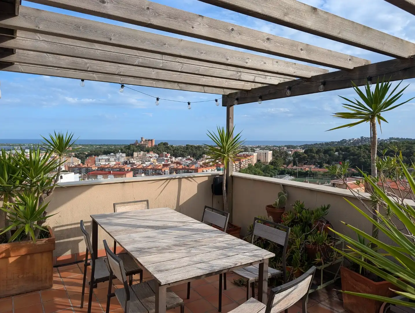 Flat for sale in Carrer de Magallanes, 21, Vista Alegre Terrace of Flat for sale in Castelldefels with Air Conditioner and Terrace