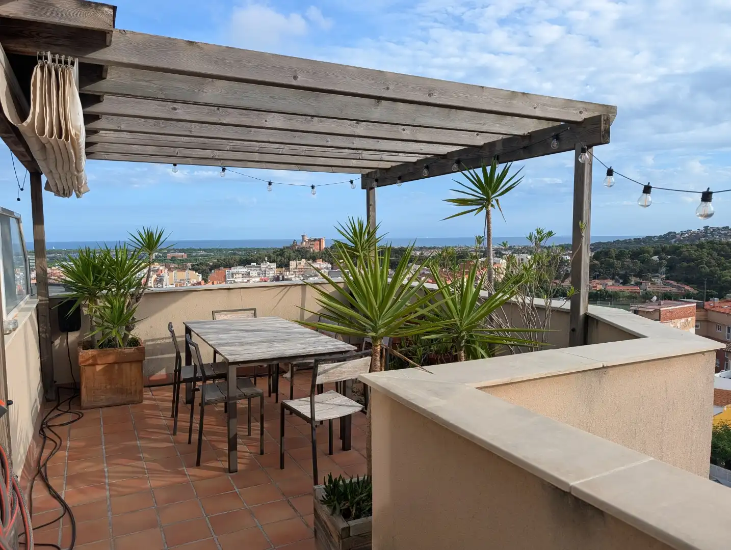 Flat for sale in Carrer de Magallanes, 21, Vista Alegre Terrace of Flat for sale in Castelldefels with Air Conditioner and Terrace