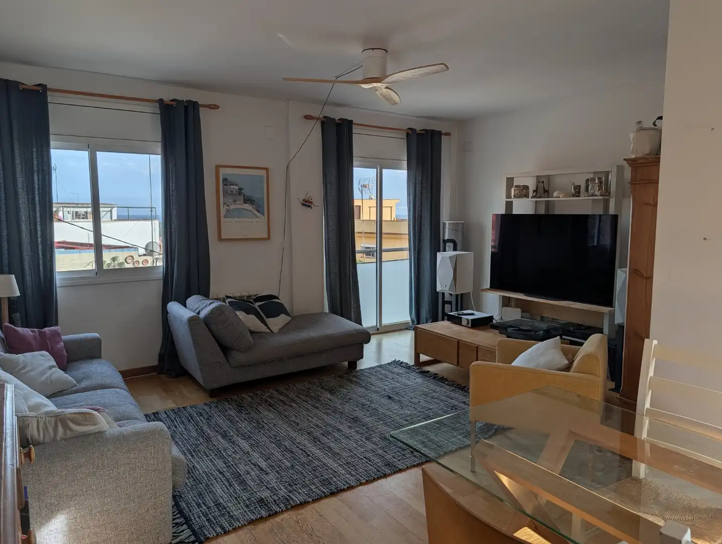 Flat for sale in Carrer de Magallanes, 21, Vista Alegre Living room of Flat for sale in Castelldefels with Air Conditioner and Terrace