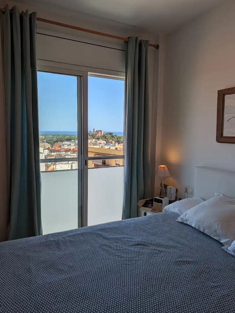 Flat for sale in Carrer de Magallanes, 21, Vista Alegre Bedroom of Flat for sale in Castelldefels with Air Conditioner and Terrace