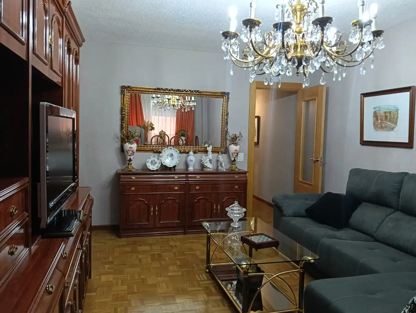Living room of Flat for sale in Ávila Capital  with Terrace