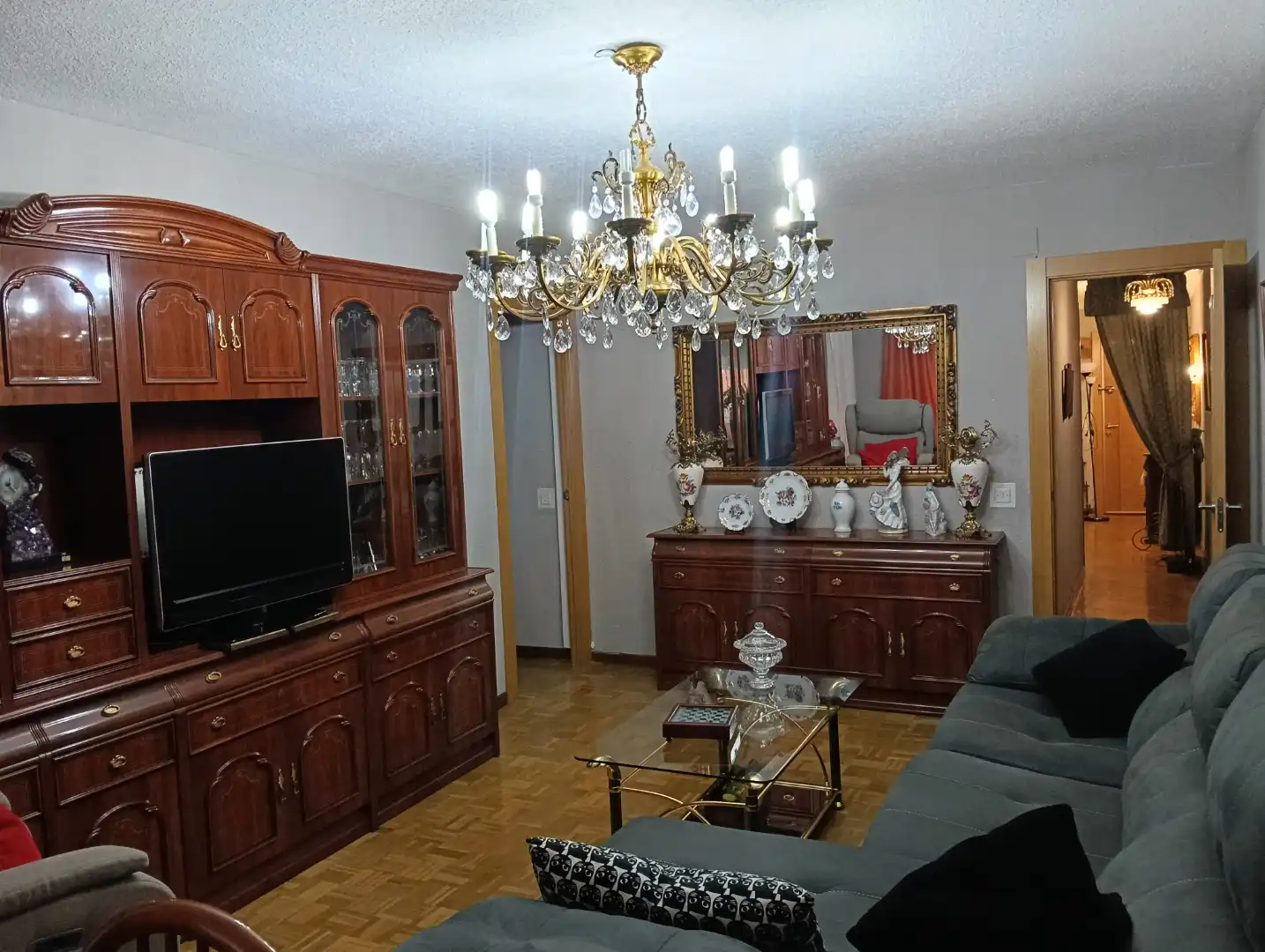 Living room of Flat for sale in Ávila Capital  with Terrace