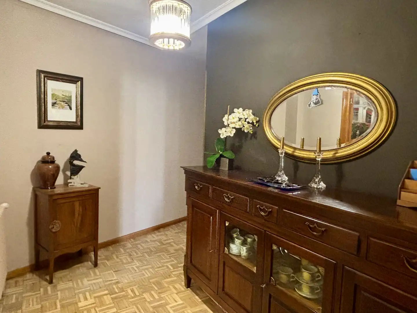 Piso de alquiler en Calle Gobernador Fernández Jiménez, 20, Centro Comedor de Piso de alquiler en Segovia con Calefacción, Parquet y Amueblado