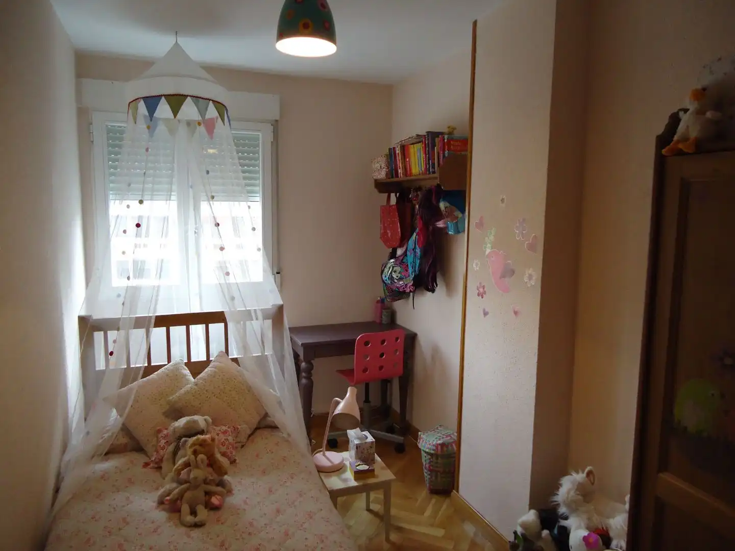 Bedroom of Flat for rent in  Madrid Capital  with Air Conditioner, Terrace and Swimming Pool