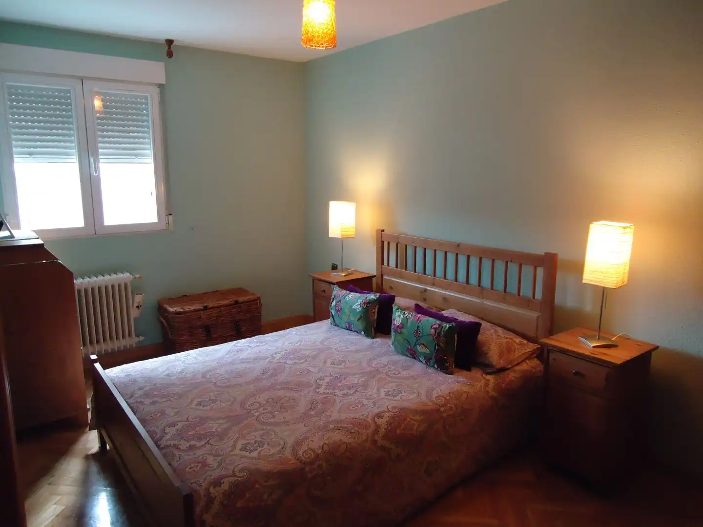Bedroom of Flat for rent in  Madrid Capital  with Air Conditioner, Terrace and Swimming Pool