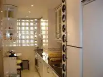Kitchen of Flat for rent in  Madrid Capital  with Air Conditioner, Terrace and Swimming Pool