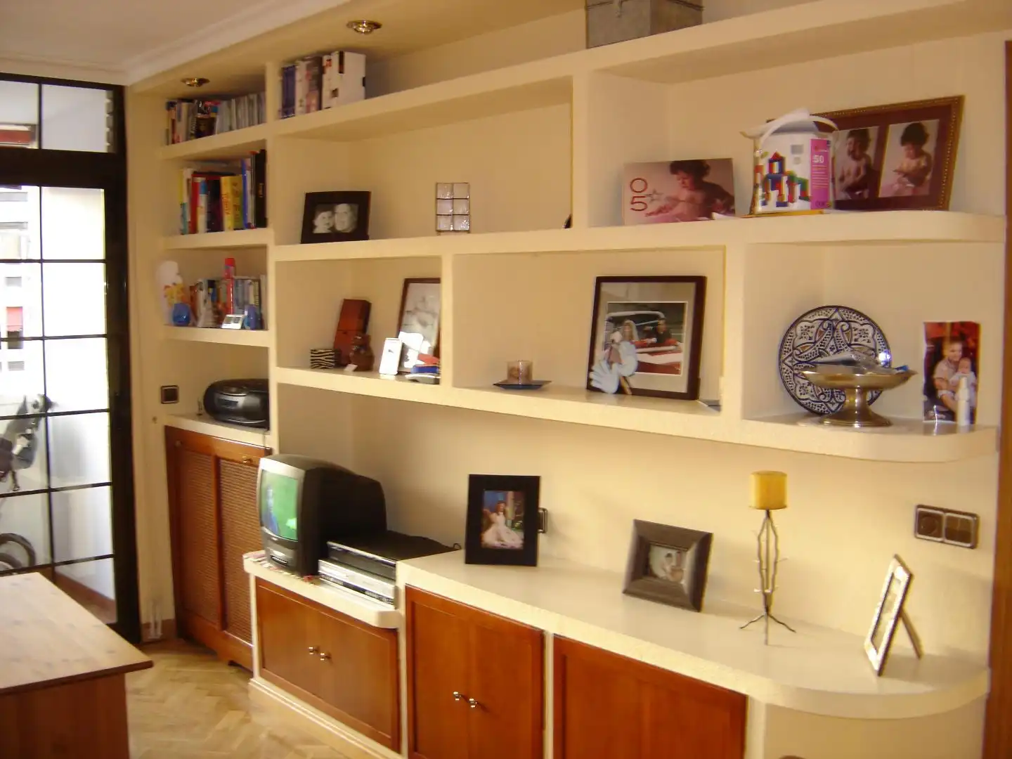 Living room of Flat for rent in  Madrid Capital  with Air Conditioner, Terrace and Swimming Pool