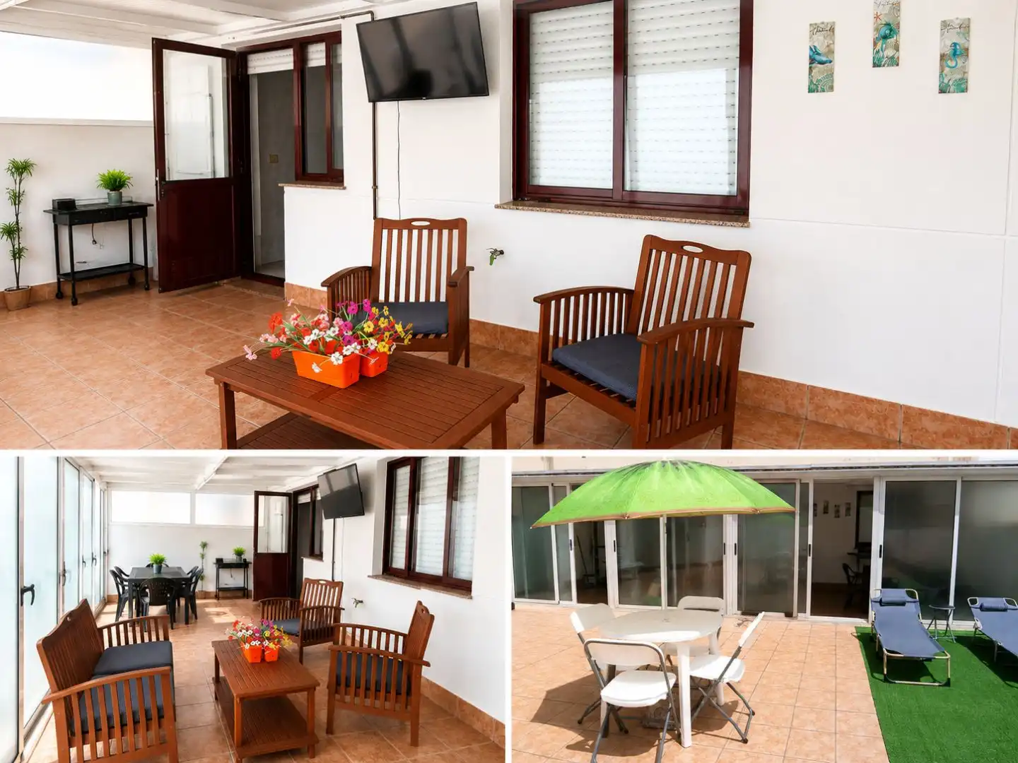 Piso de alquiler en Rúa Alejandro Pérez Lugín, 4, Portádego - Vilaboa Norte Terraza de Piso de alquiler en Culleredo con Calefacción, Parquet y Terraza