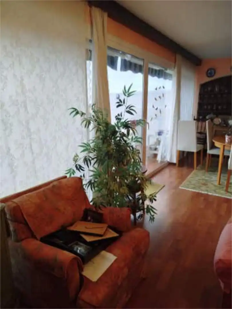 Sala d'estar de Casa adosada de lloguer en Los Realejos amb Jardí privat i Terrassa