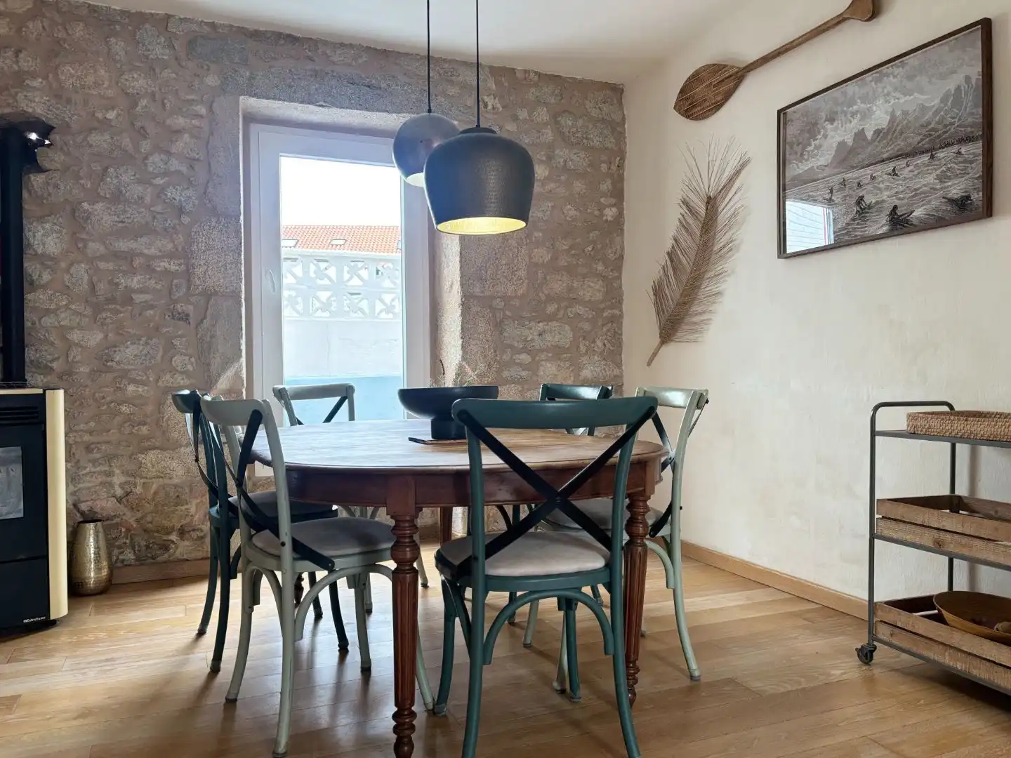 Casa o xalet en venda a Rúa do Falcato, 15, Corrubedo Menjador de Casa o xalet en venda en Ribeira amb Calefacció, Parquet i Terrassa