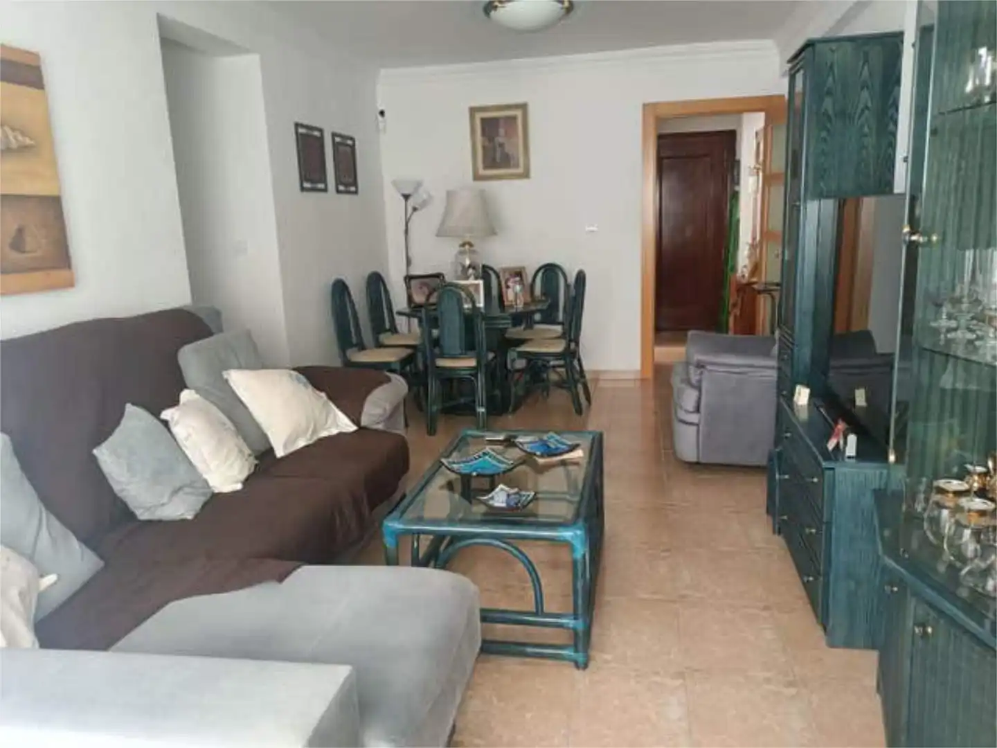 Sala de estar de Piso en venta en Málaga con Terraza y Amueblado