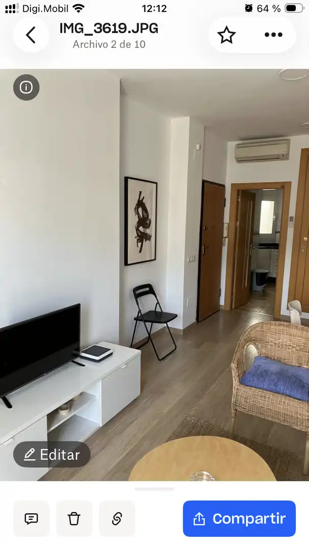 Wohnzimmer von Wohnung zum Verkauf in Málaga Capital mit Klimaanlage